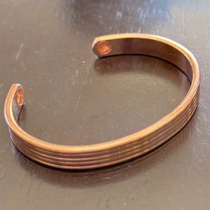 COPPER open CUFF bangle